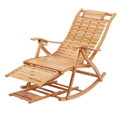Bamboo rocking chair handmade - chair,