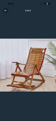 Adjustable bamboo rocking - adjustable,