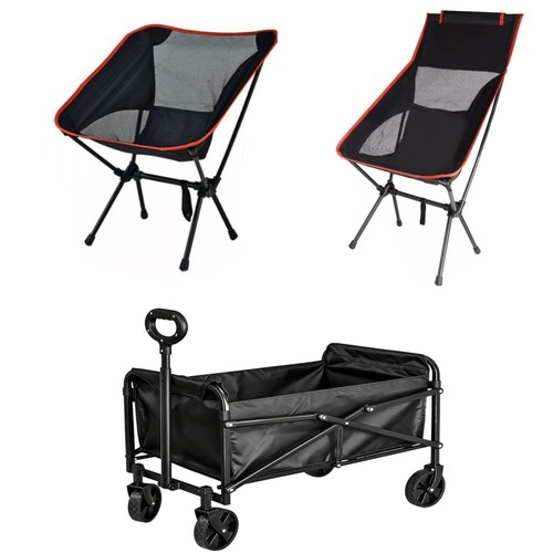 Folding camping chairs high - camping,