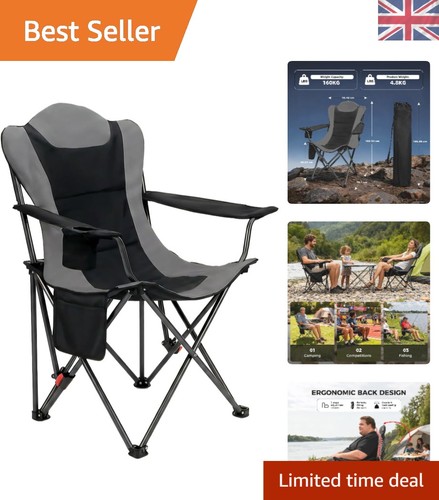Heavy duty camping chair 200kg - camping,